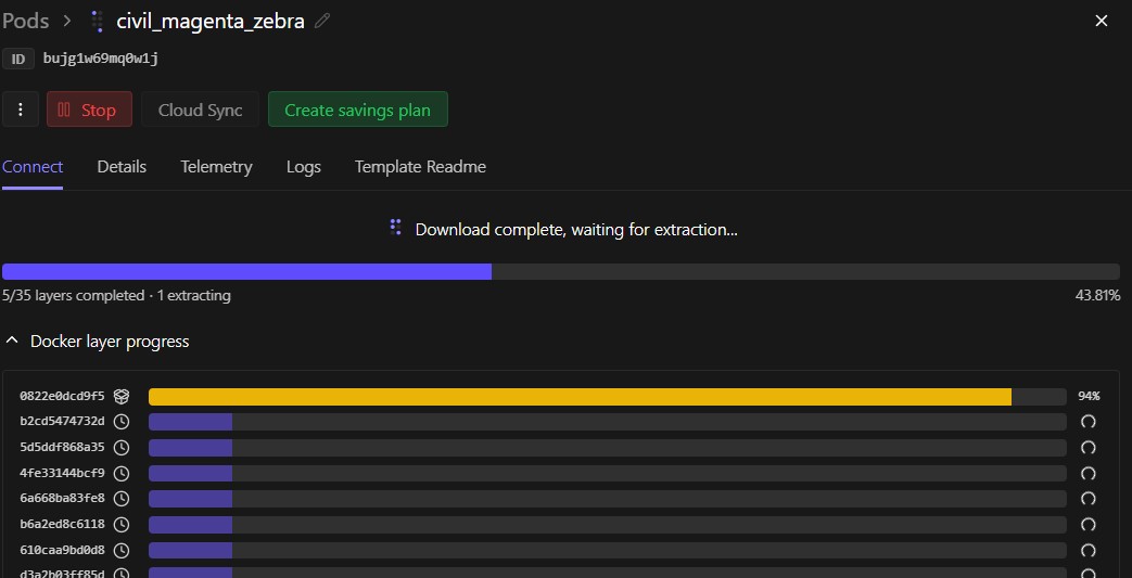 extracting start