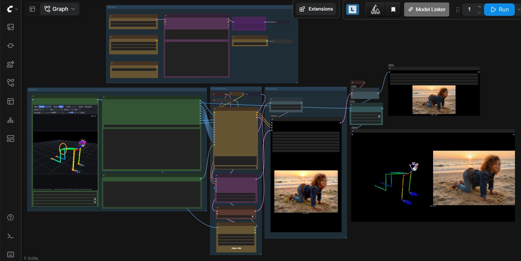 Qwen-Image 2.1 prompt enhancer custom node
